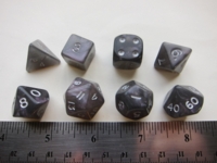 Dice : 7die CC GenCon11 moonstone smoke