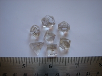 Dice : 7die CC mini translucent clear