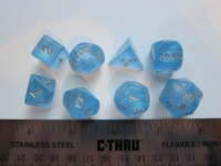 Dice : 7die CC moonstone lt blue