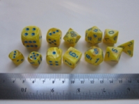 Dice : 7die CHX vortex yellow