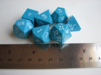 Dice : 7die GSc precision lt blue