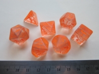 Dice : 7die QW elven clear orange