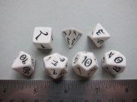 Dice : 7die QW elven simple white