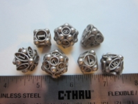 Dice : 7die SW CW spore stainless