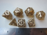 Dice : 7die SW avandius steampunk gold