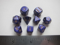 Dice : 7die miniDM purple