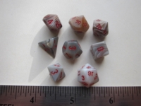 Dice : 7die miniDS botswana agate