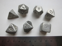 Dice : 7die pewter etsy