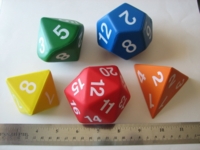 Dice : 7die super jumbo foam