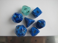 Dice : 7diebluemarble