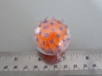 Dice : d100 GSci orange blue