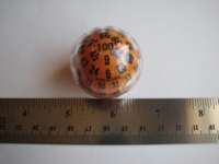 Dice : d100 orange