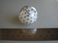 Dice : d100 white no weight