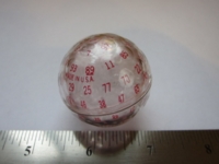 Dice : d100 white red