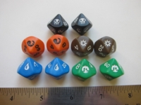 Dice : d10 MTG set