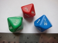 Dice : d10 jumbo Equivalence Dice