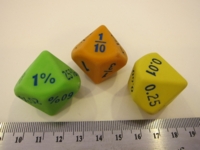 Dice : d10 jumbo rubber equivalency