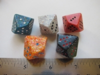 Dice : d10 pipped speckled