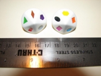 Dice : d10colorshapes