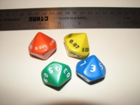 Dice : d10fractionlarge