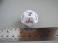 Dice : d12 28mm characters