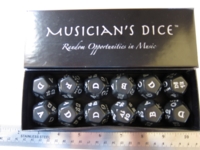 Dice : d12 Musicians Dice