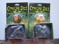 Dice : d12 SJ Cthulhu red ivory