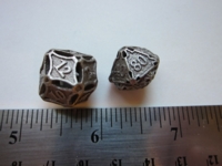 Dice : d12 SW CW detailed rhomboid SS