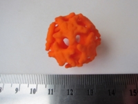 Dice : d12 SW Dizingof starfish orange