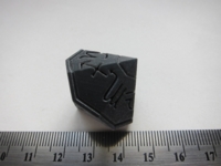 Dice : d12 SW Friz zodiac black detail