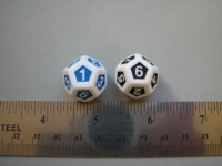 Dice : d12 inlaid d6twice