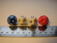 Dice : d12 otazoi math