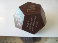 Dice : d12 paperweight funny