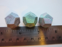 Dice : d12 vintage swirl