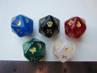 Dice : d20 MTG set Chinese