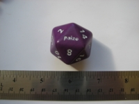 Dice : d20 Paizo