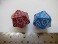Dice : d20 QW level counter