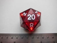 Dice : d20 ThinkGeek Critical Hit LED