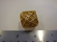 Dice : d24 SW Friz Diak gold