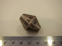 Dice : d26 SW alphabet seanmichaelragan SS