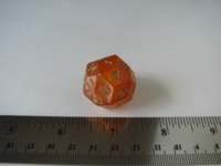 Dice : d30 CHX gold marble