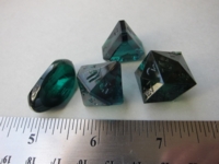 Dice : d3 d5 d16 d24 GSci recycled green