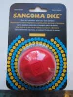 Dice : d50 Sangoma red