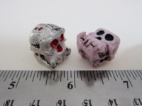 Dice : d5 ogre skull etsy