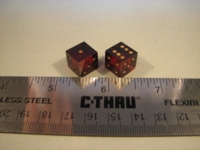 Dice : d612mmoldertransllucent