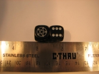 Dice : d614mmpentagram