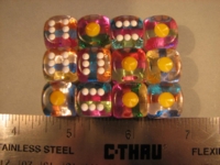 Dice : d616mmChinesemulticolored