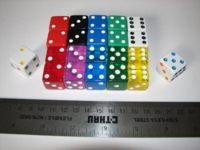 Dice : d619mmsquareedge