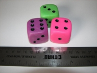 Dice : d620mmrubber