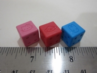 Dice : d6 12mm HelloKitty